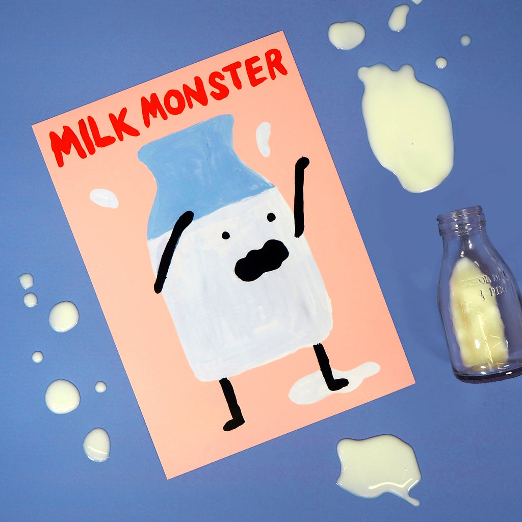 Milk Monster Print