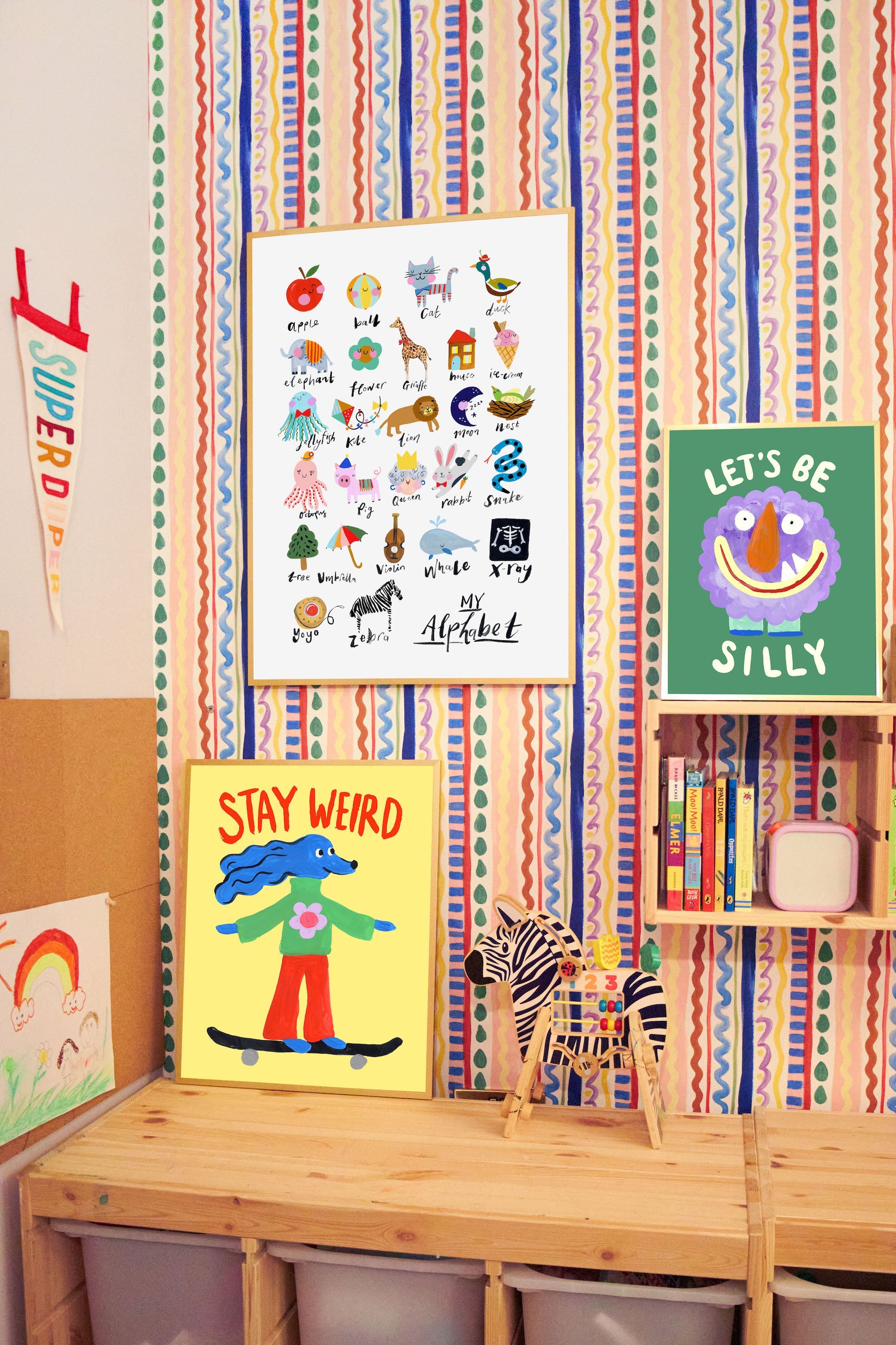Stay Weird Print